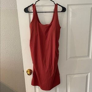 Old Navy Active Powersoft dress in Deep Red